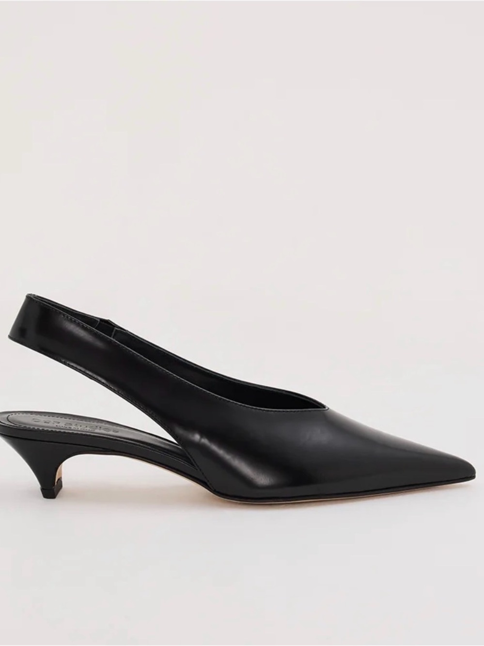 DISSH Dof Studios Tory Black Nappa Heel